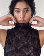 AO Lace High Neck Body