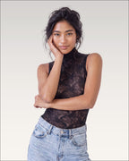 AO Lace High Neck Body