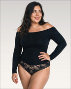 Micro off the shoulder body