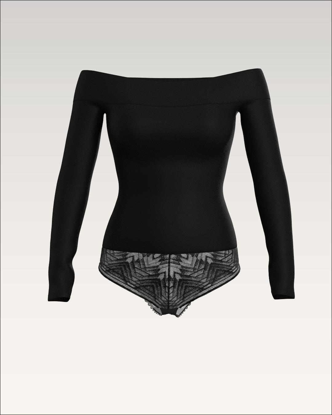 Micro off the shoulder body